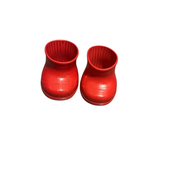 5/$25 EUC Red Boots For Build-A-Bear - Picture 1 of 3